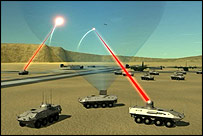 Artist's impression of future laser capabilities  Image: US Army
